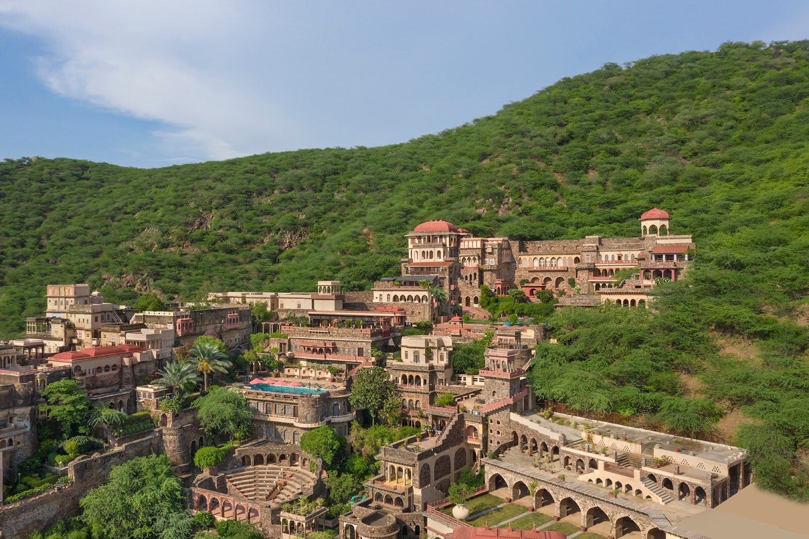 Neemrana Fort-Palace - 15th Century, Delhi-Jaipur Highway