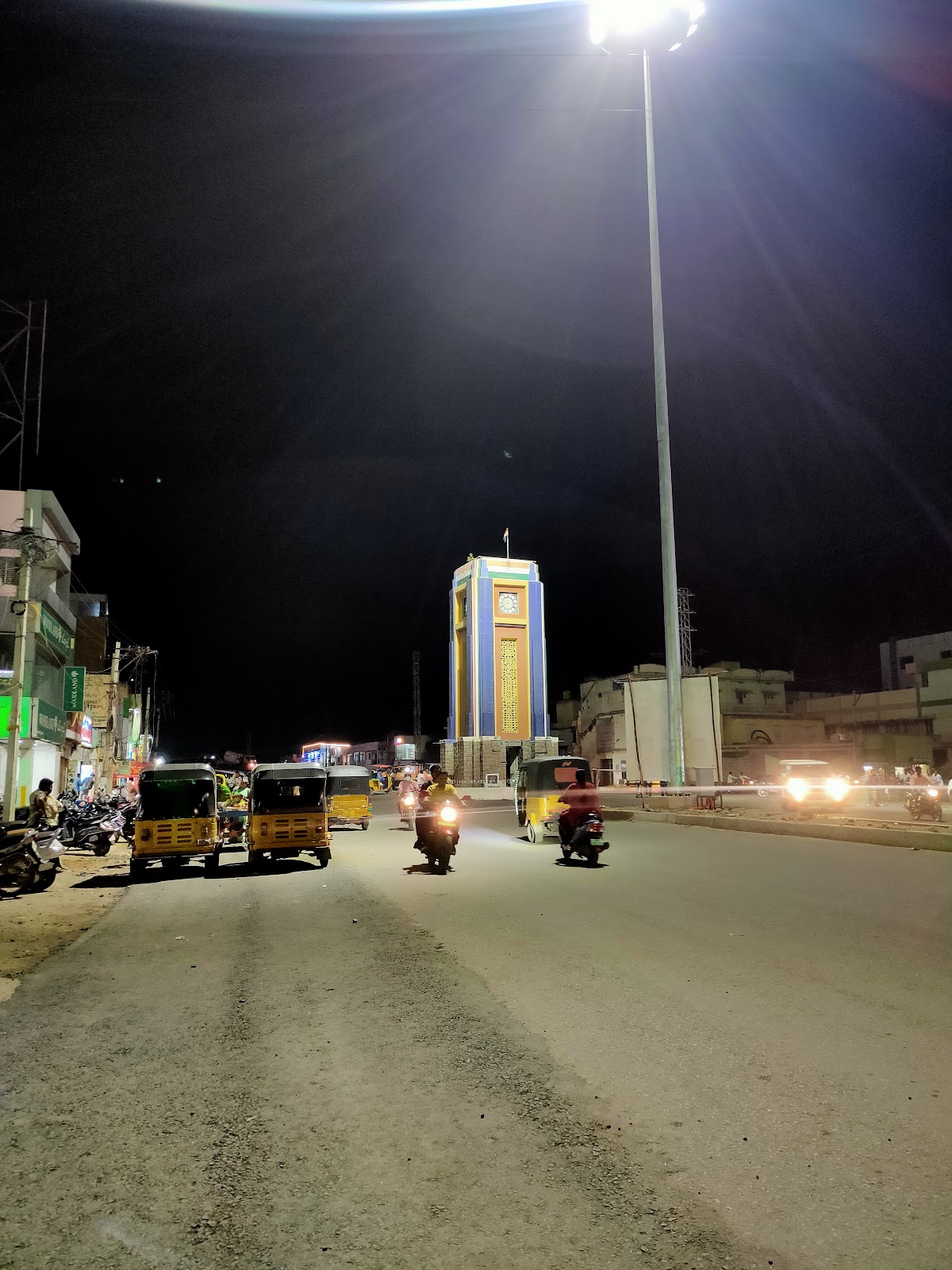 Anantapur Clock Tower and Market