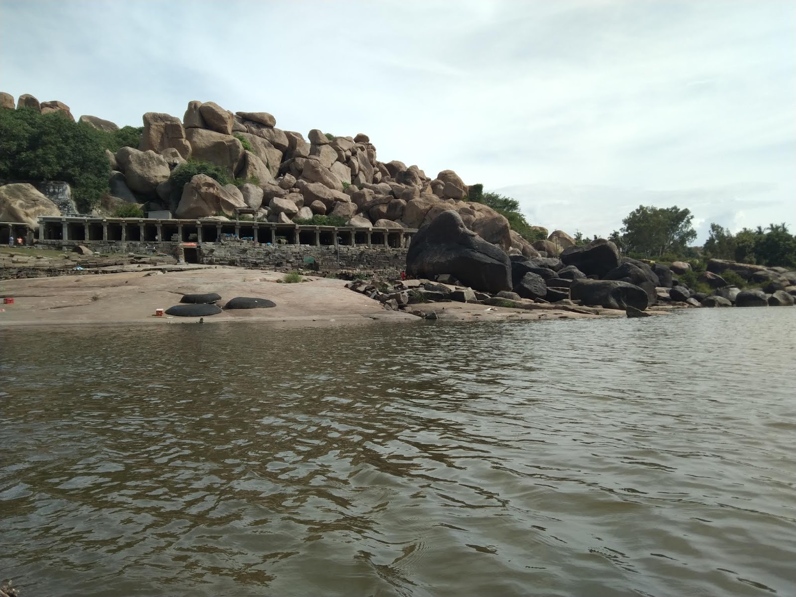 Riverside Coracle Landing