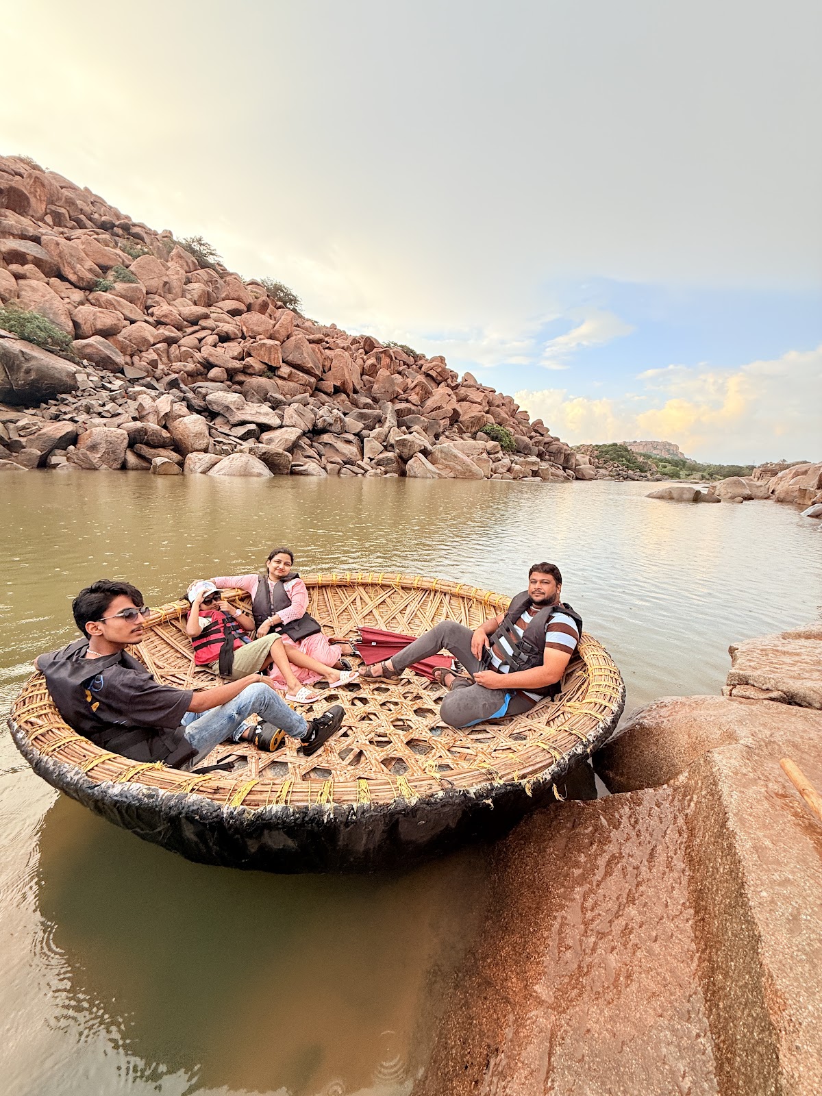 Riverside Coracle Landing