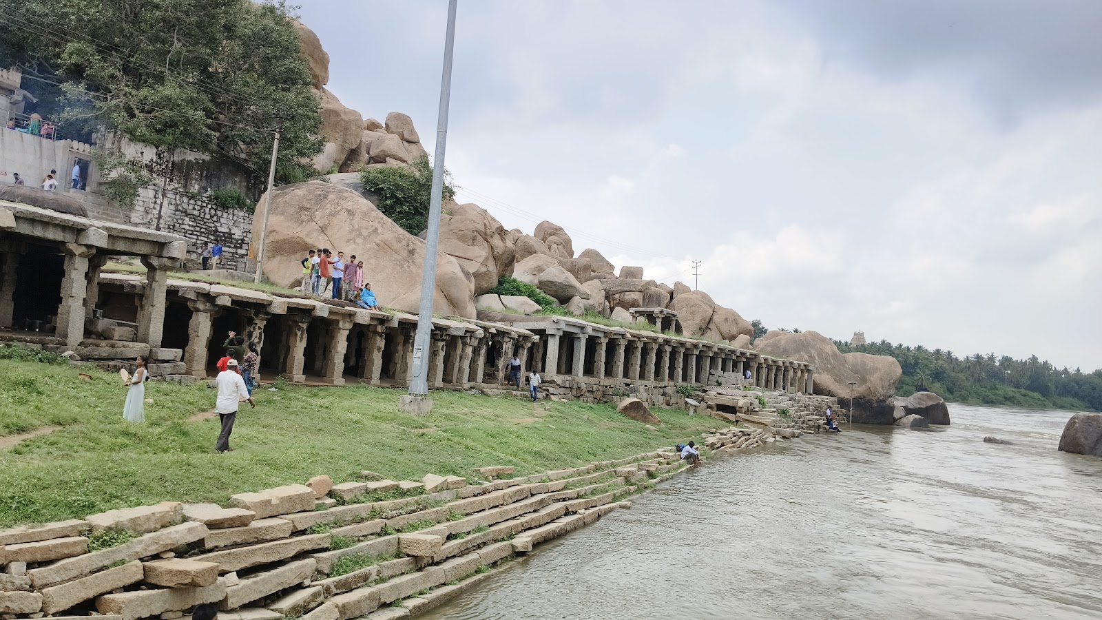 Riverside Coracle Landing