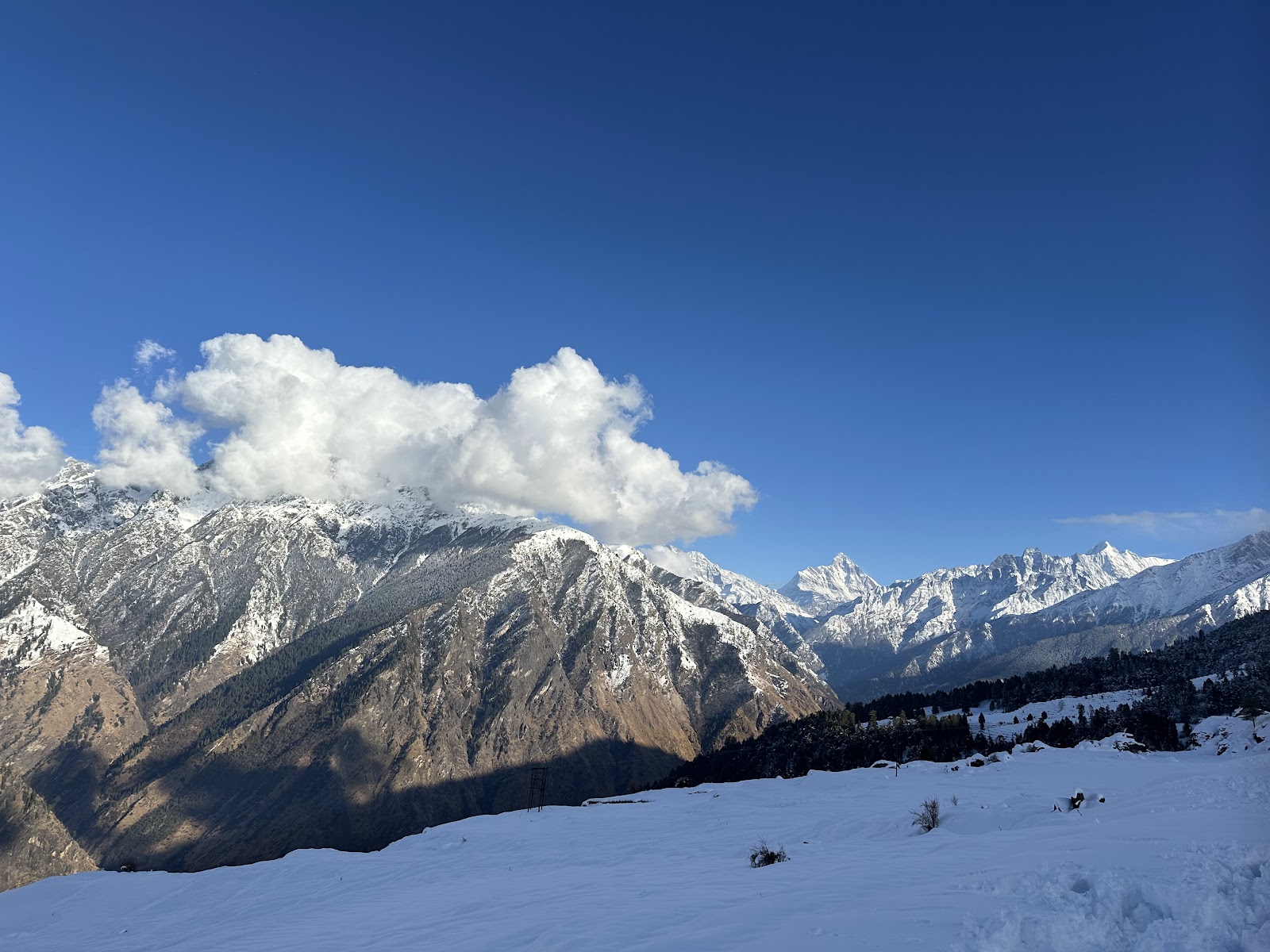 Auli Artificial Lake