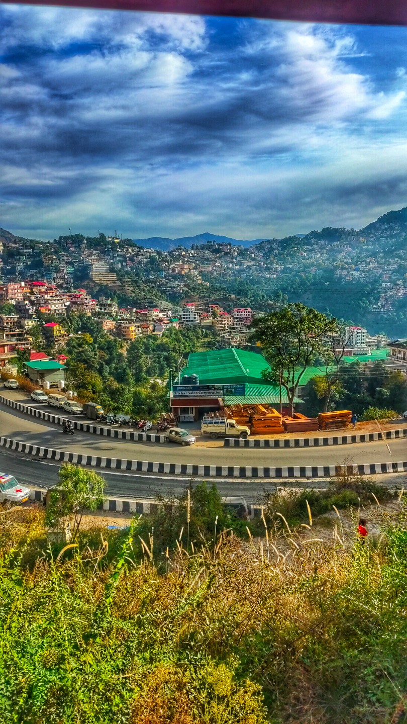 Scenic Stretch of Kalka Shimla Highway