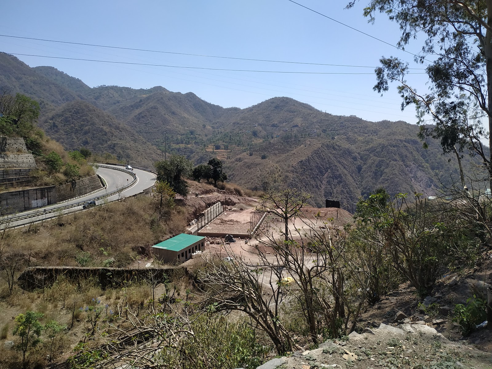 Scenic Stretch of Kalka Shimla Highway