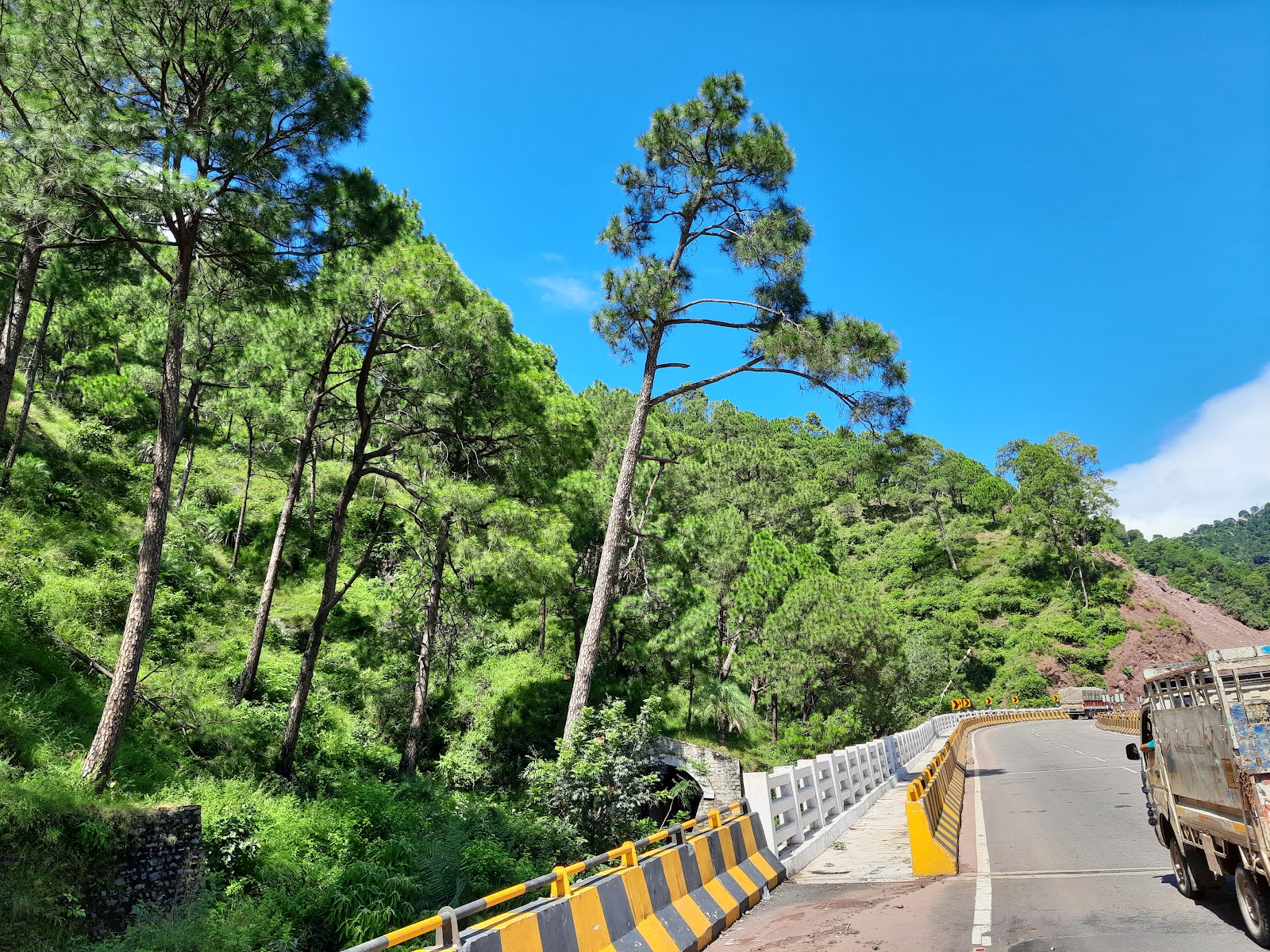 Scenic Stretch of Kalka Shimla Highway