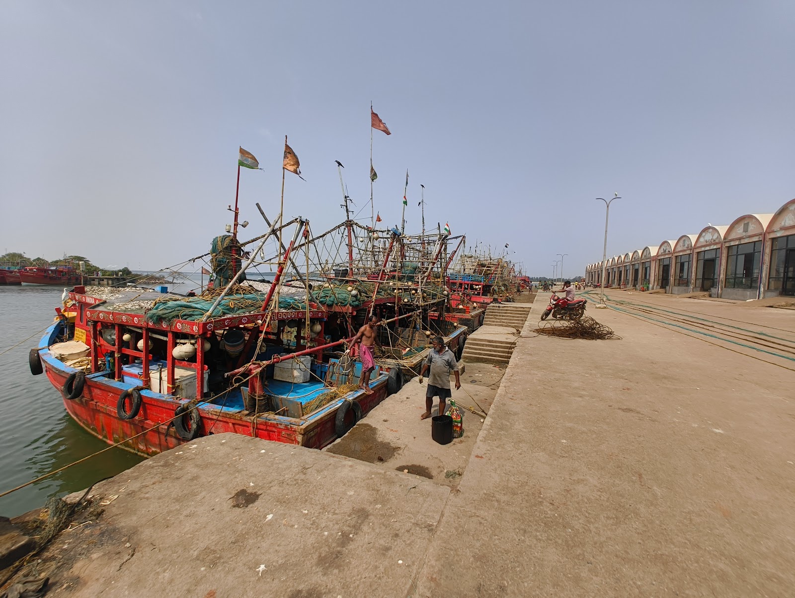 Brahmapur Fishing Harbour