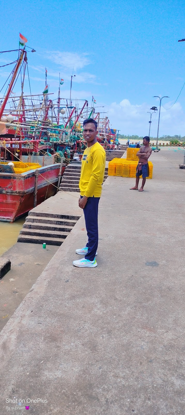 Brahmapur Fishing Harbour