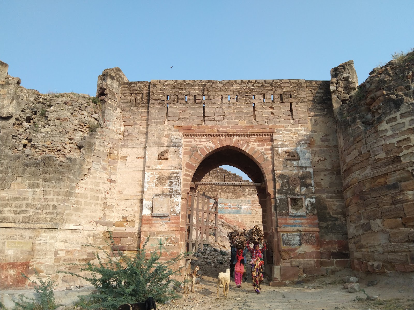 Bhujio Fort Gate