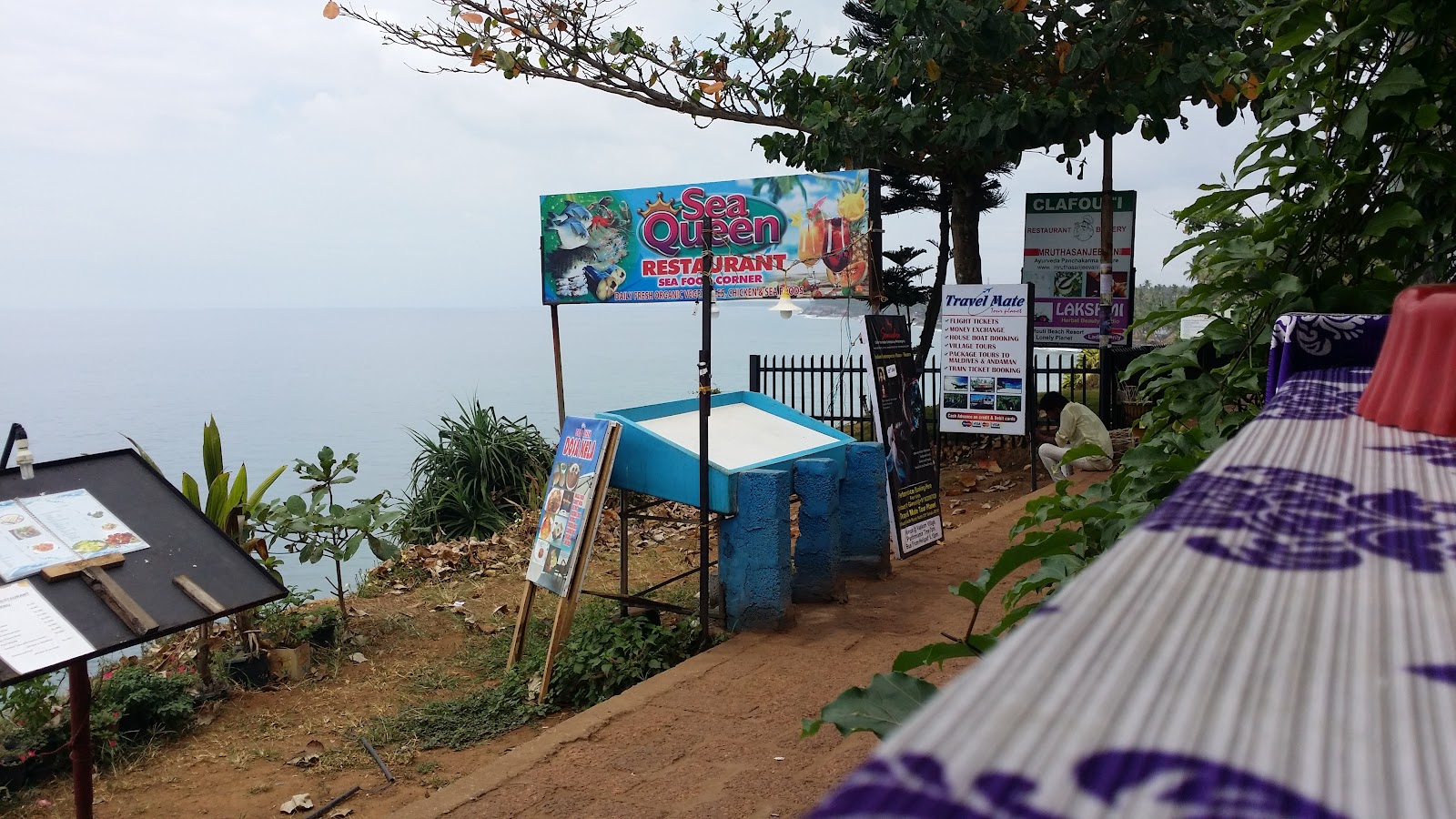 Varkala Cliff