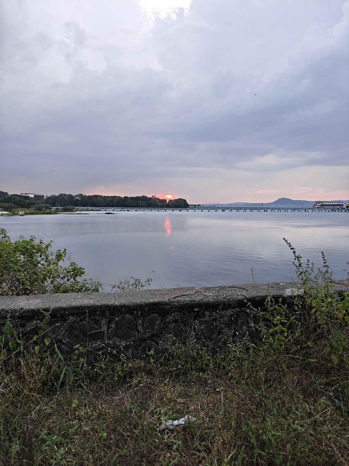 Riverbank Sunset Point