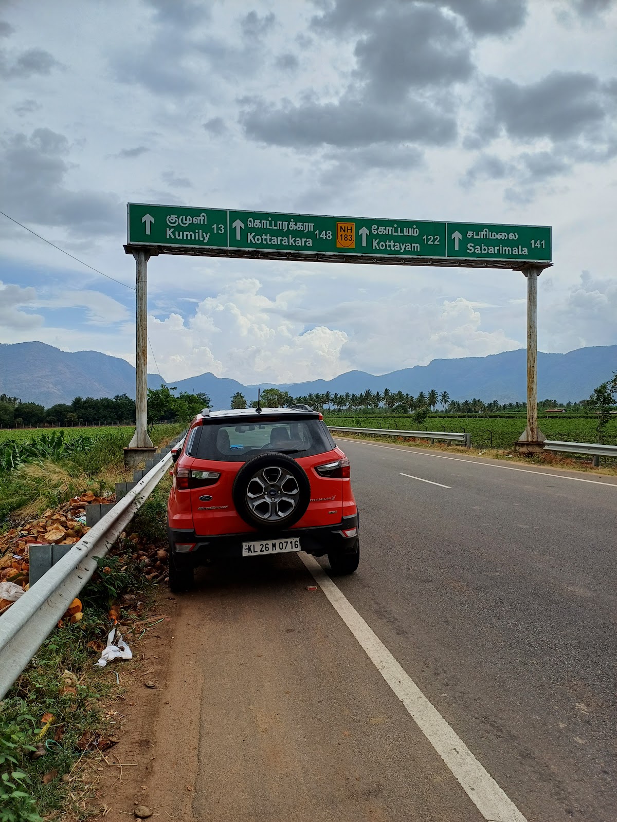 Sunset Viewpoint near Cumbum