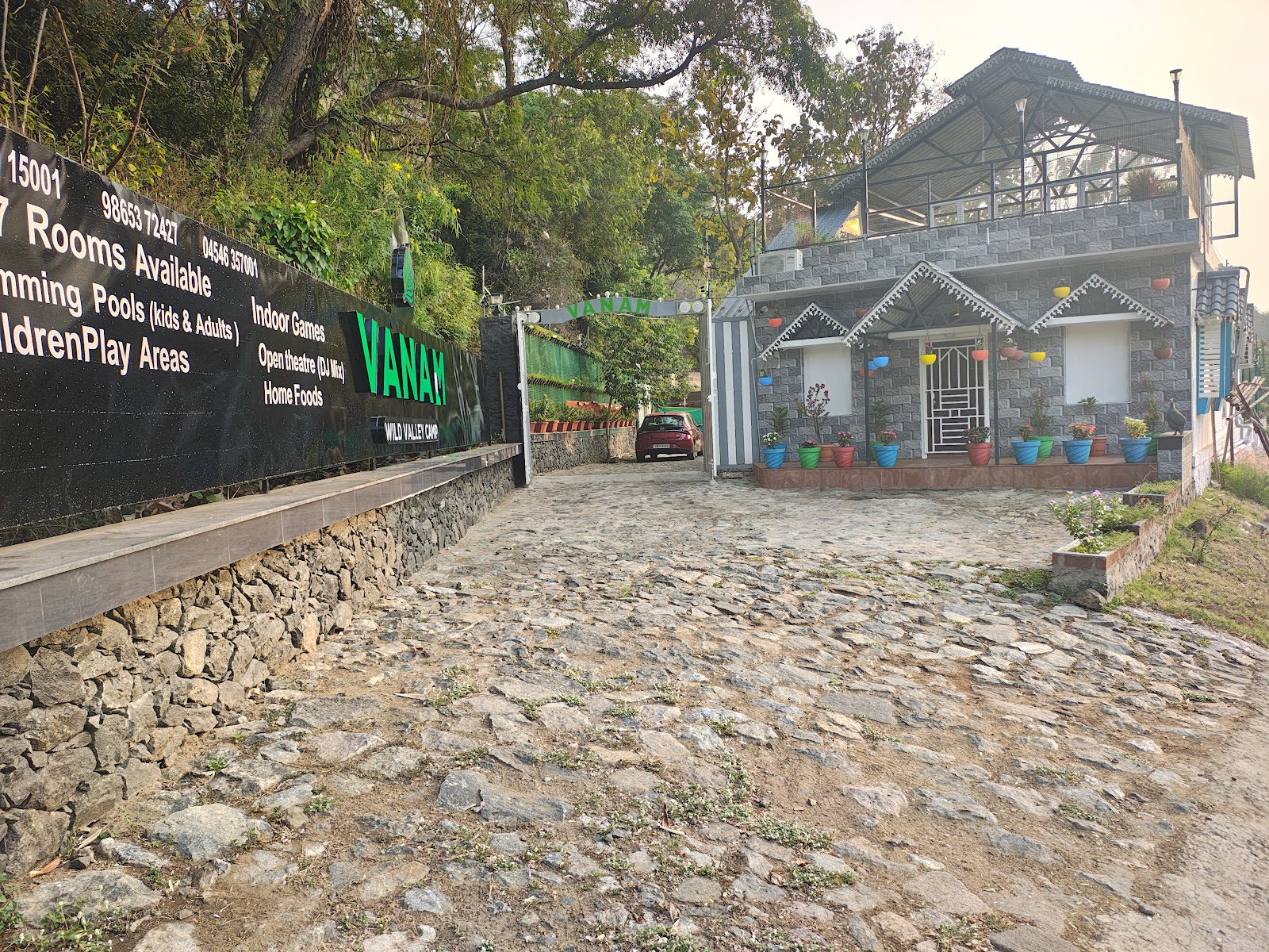 Village Walk Through Cumbum Valleys