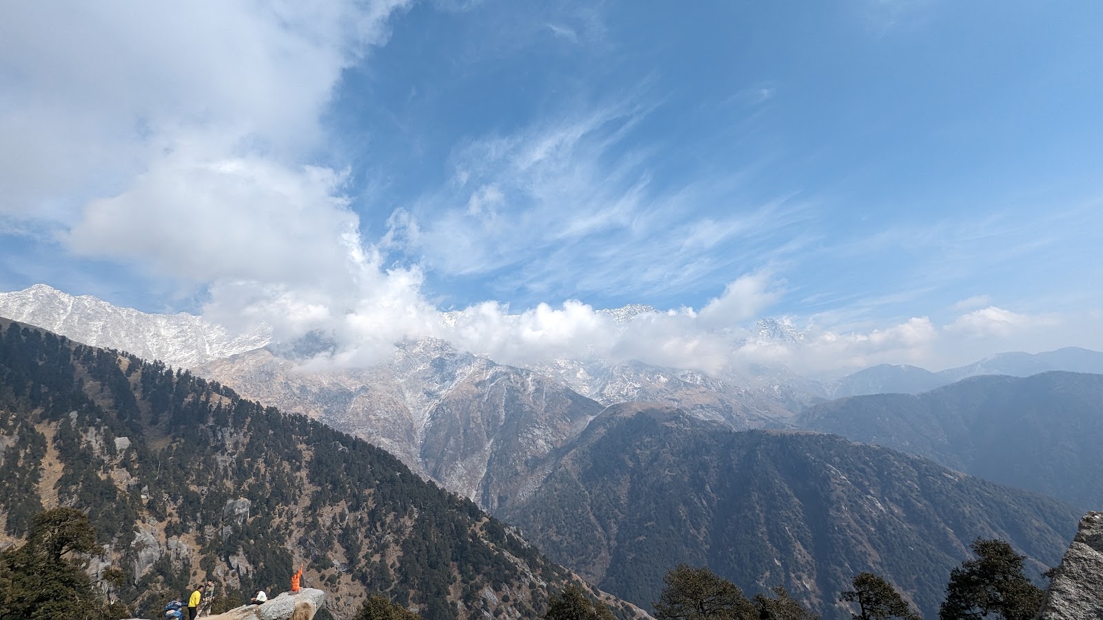 Trekking to Triund