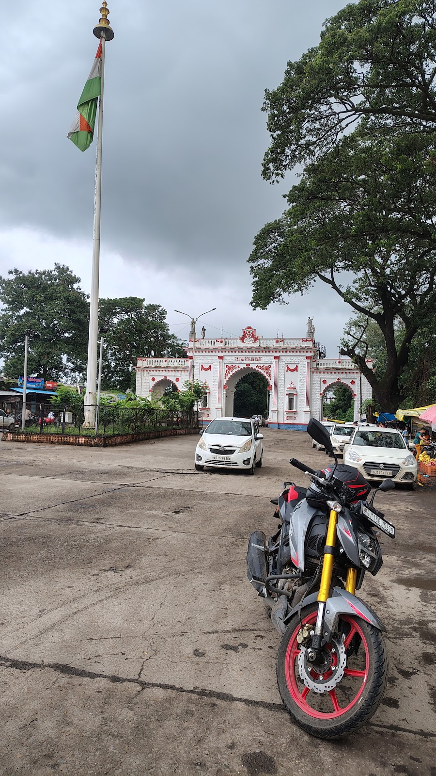 Dharampur Fort Ruins Dharampur Gujarat India