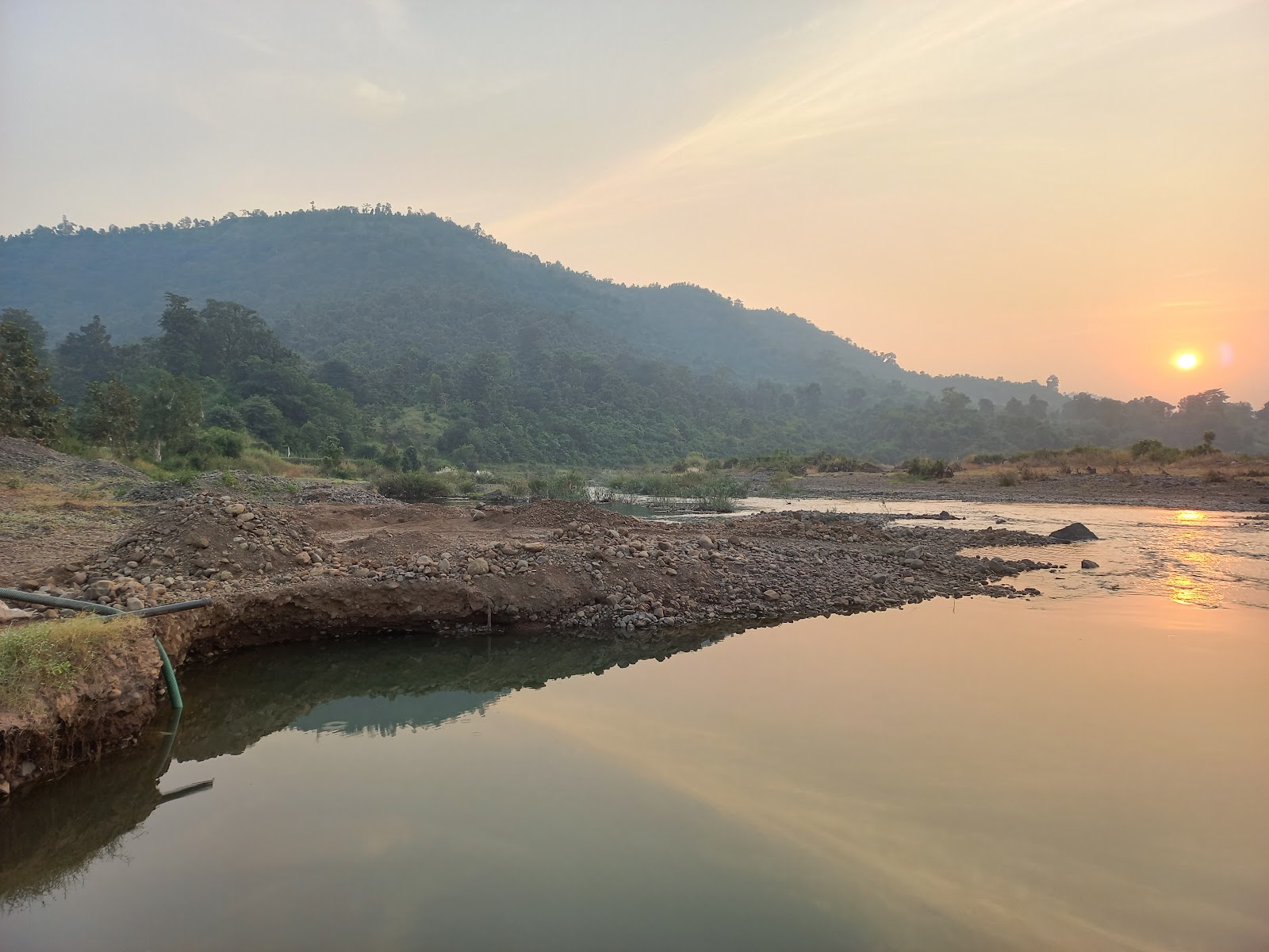 Riverfront Walk Dharampur Gujarat India
