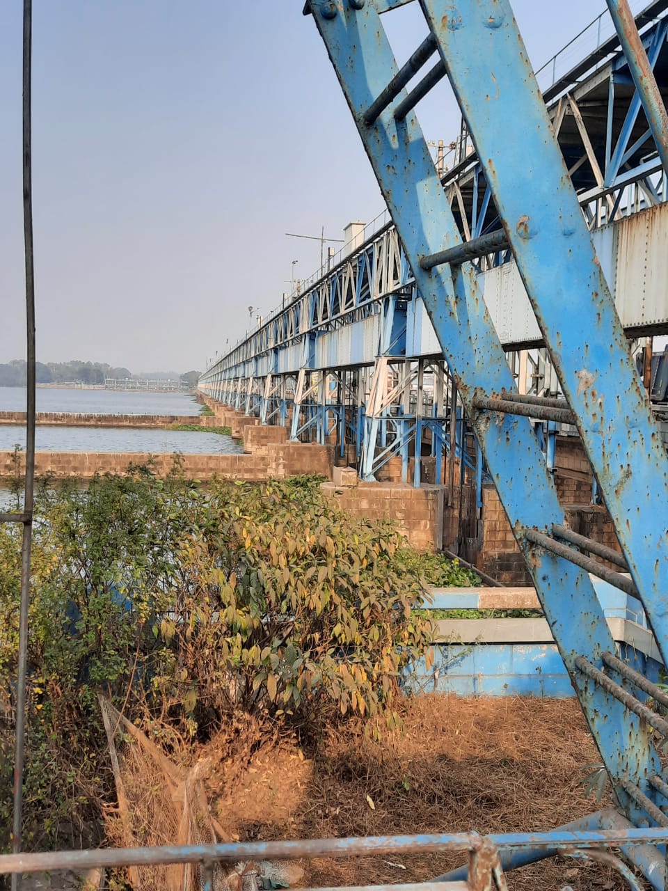 Durgapur Barrage Damodar River