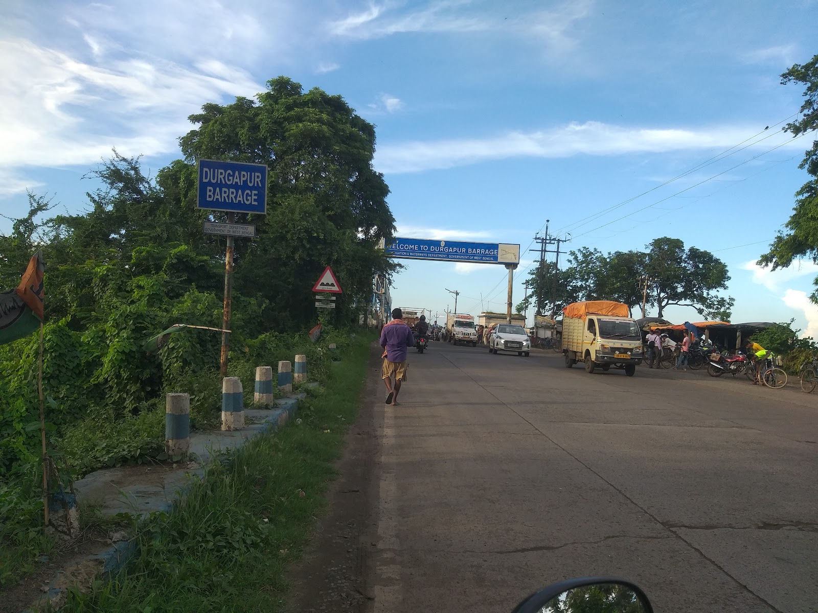 Durgapur Barrage Damodar River