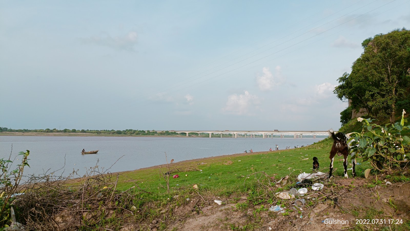 Yamuna River Bank