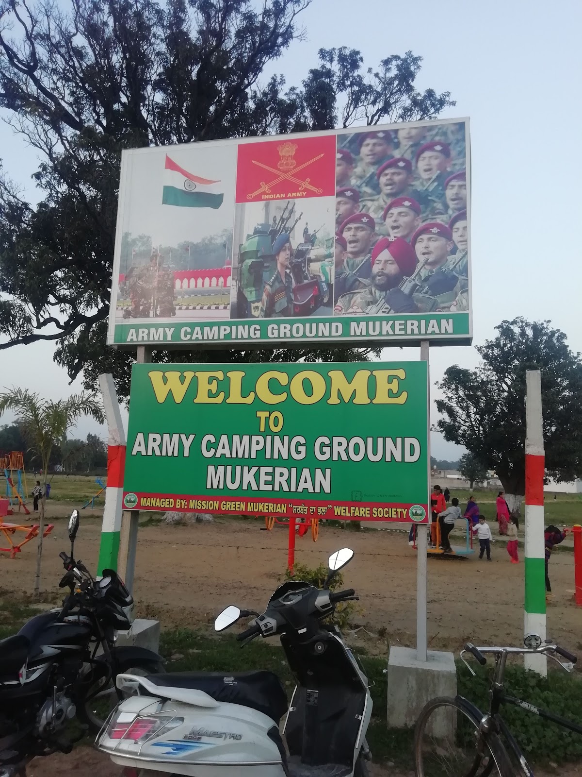 Mukerian Dam and Park