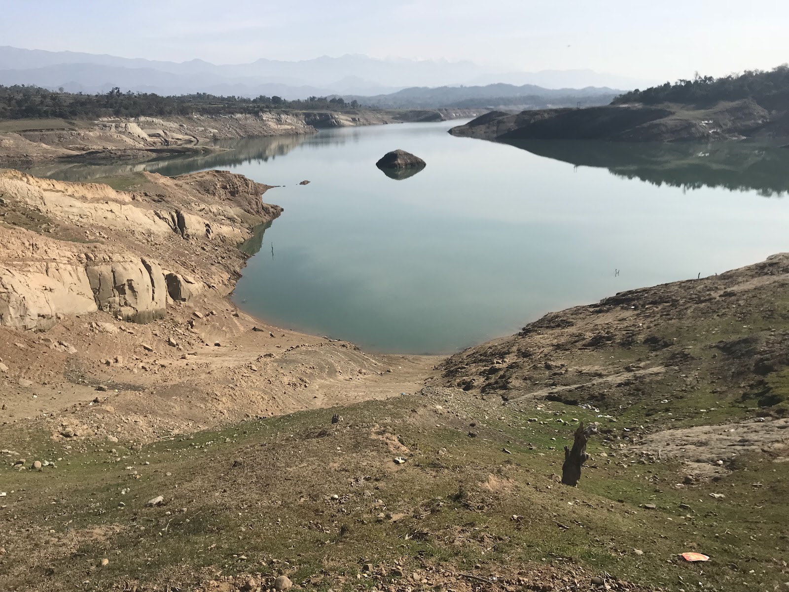 Ranjit Sagar Dam Lake