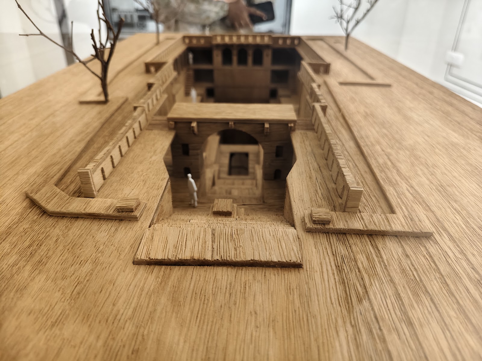 Old Stepwell and Community Pond