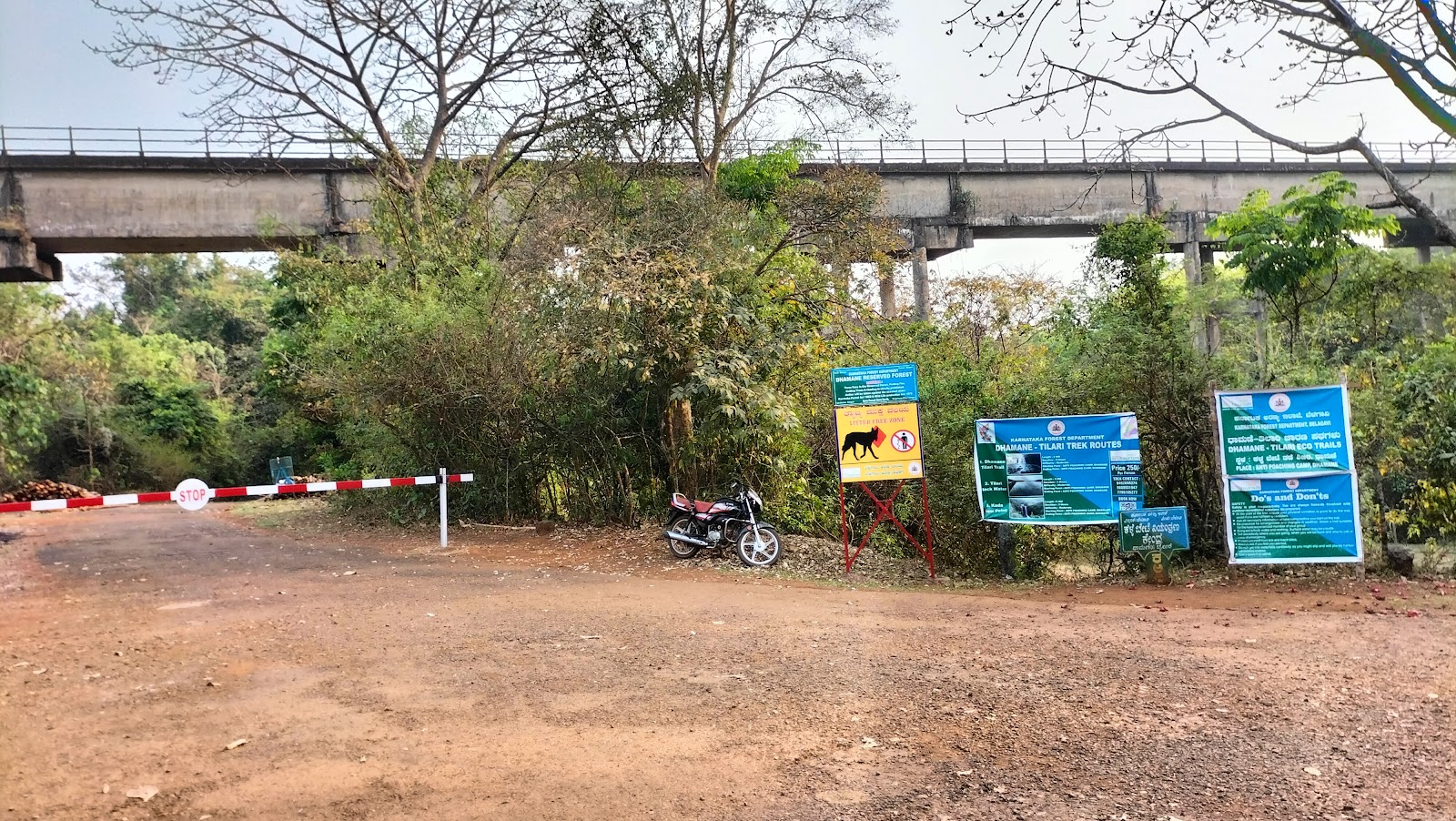 Tilari Dam Reservoir