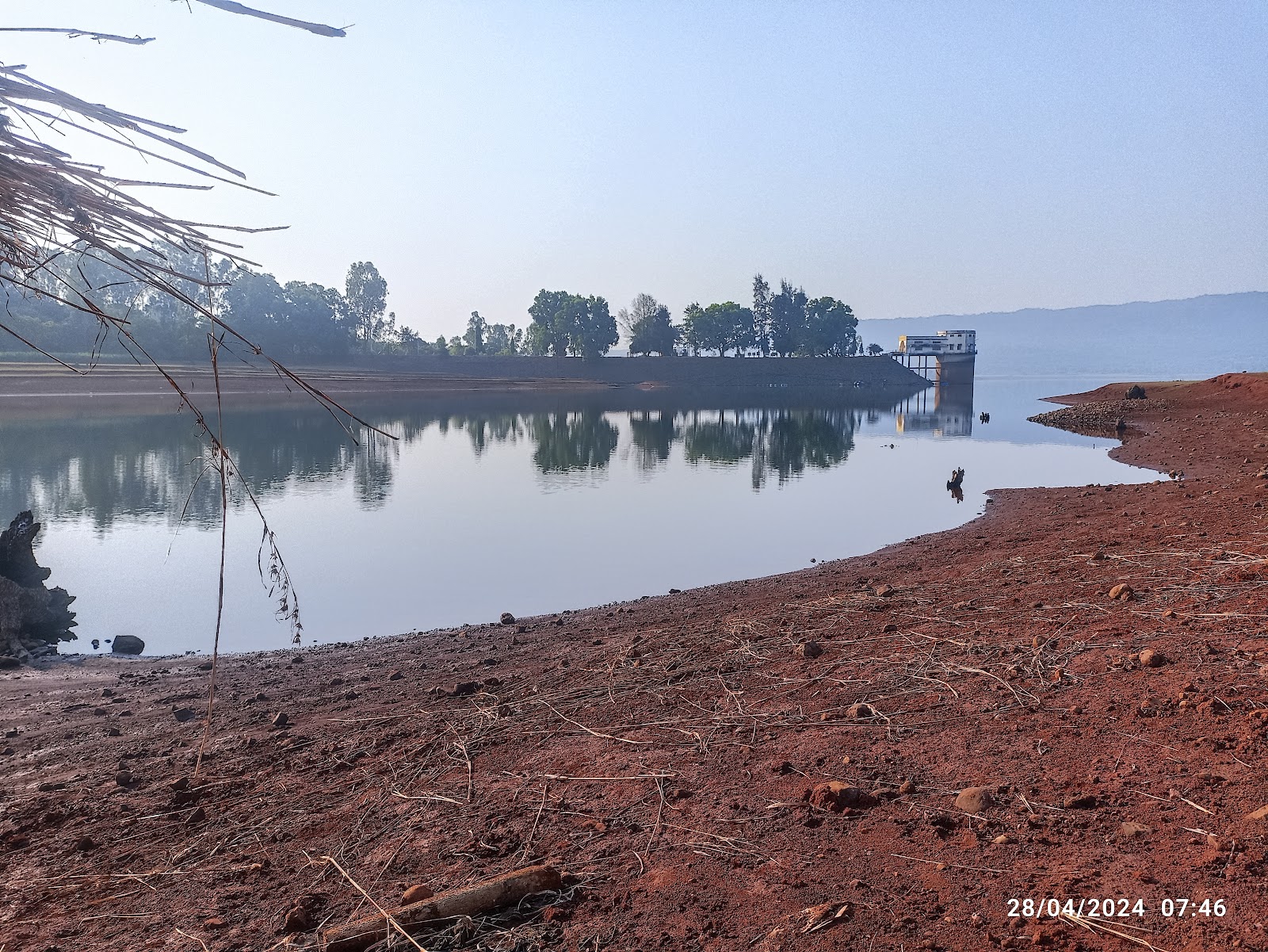 Tilari Dam Reservoir