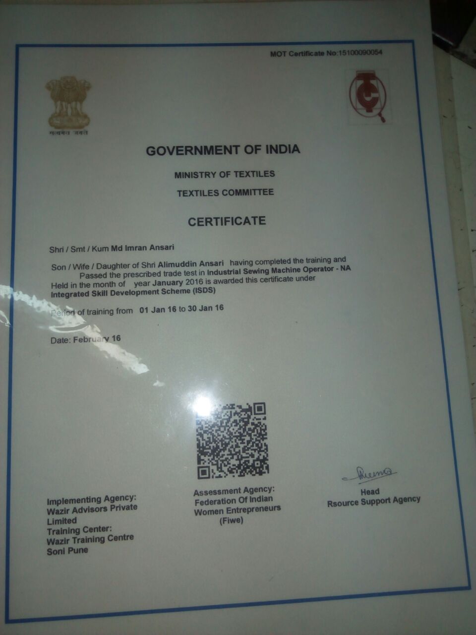 Local Handloom and Weavers Centre