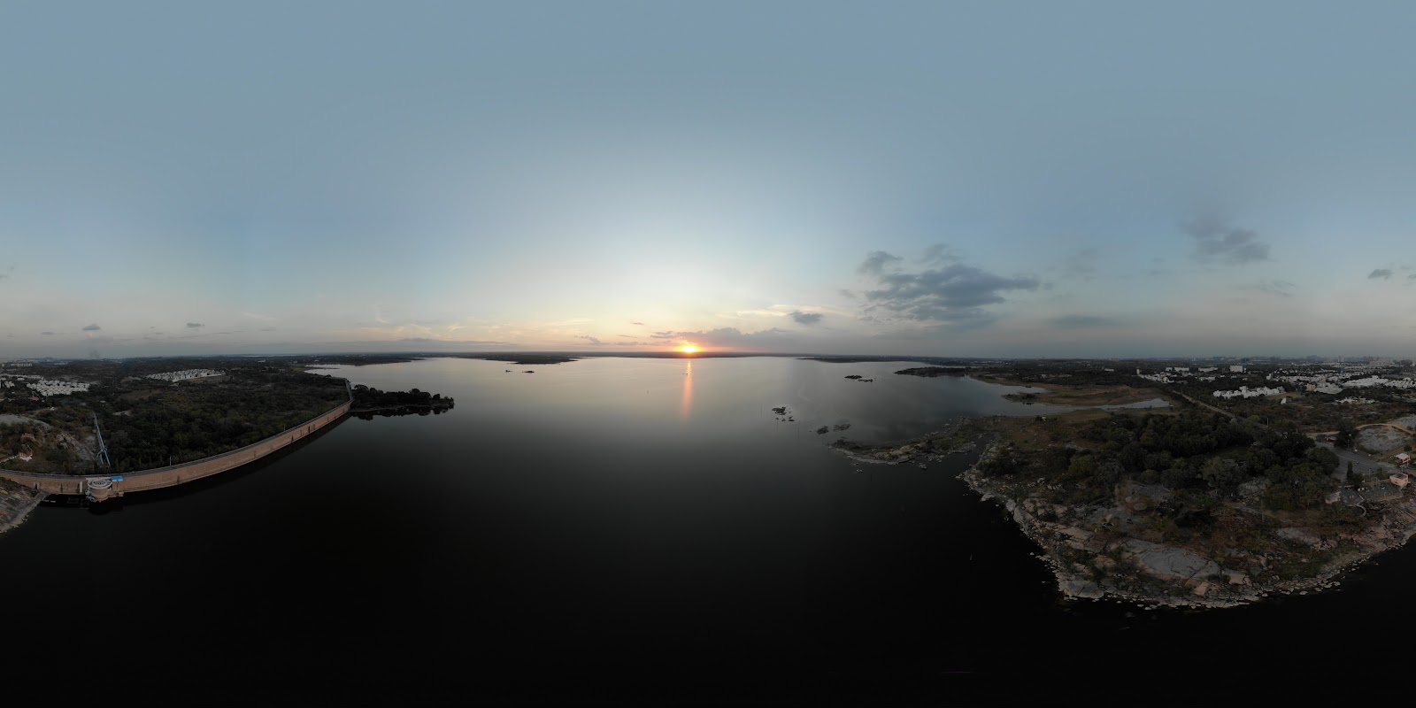 Osman Sagar Lake Gandipet