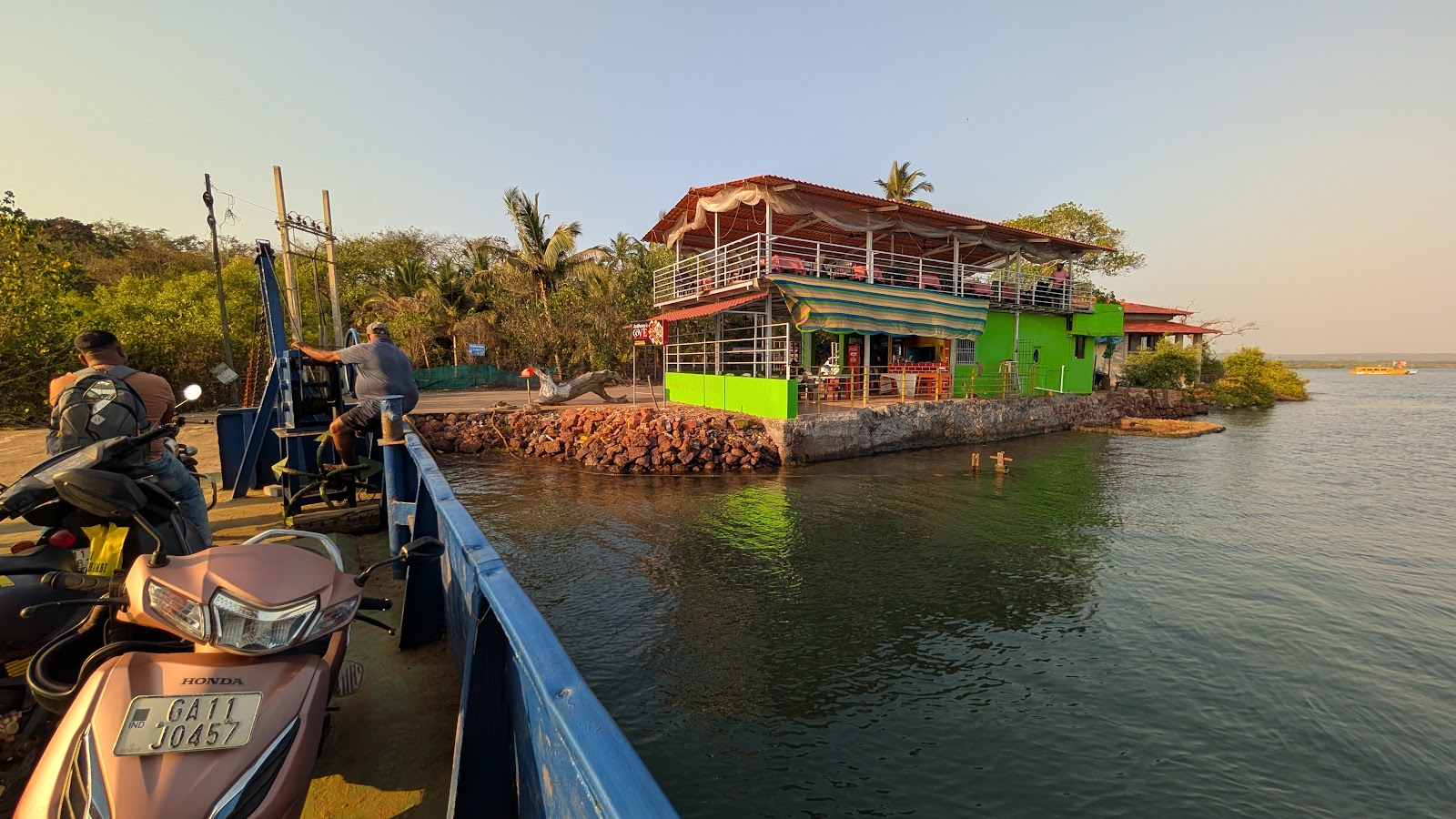 Tiracol River Ferry
