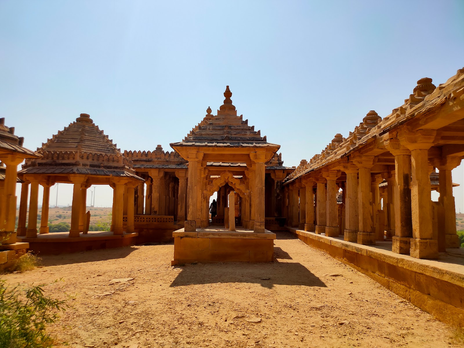 Bada Bagh Cenotaphs