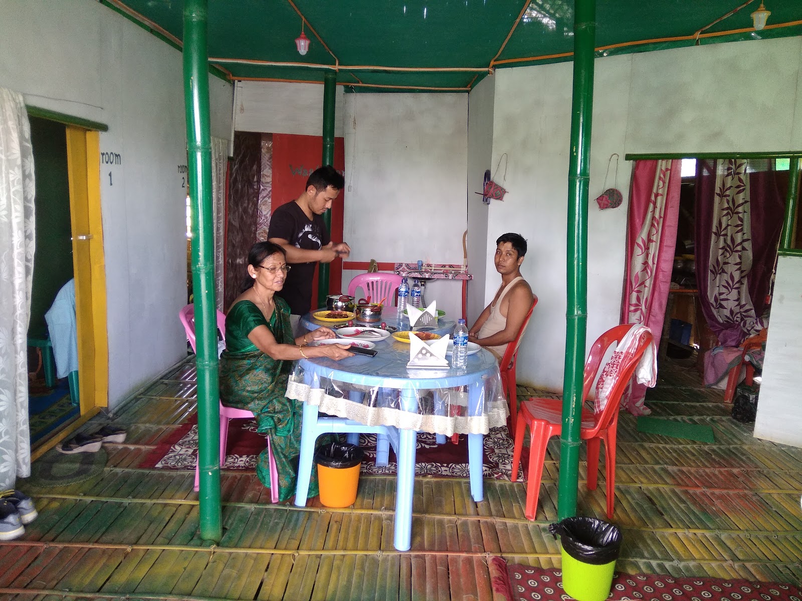 Loktak Lake Floating Restaurant