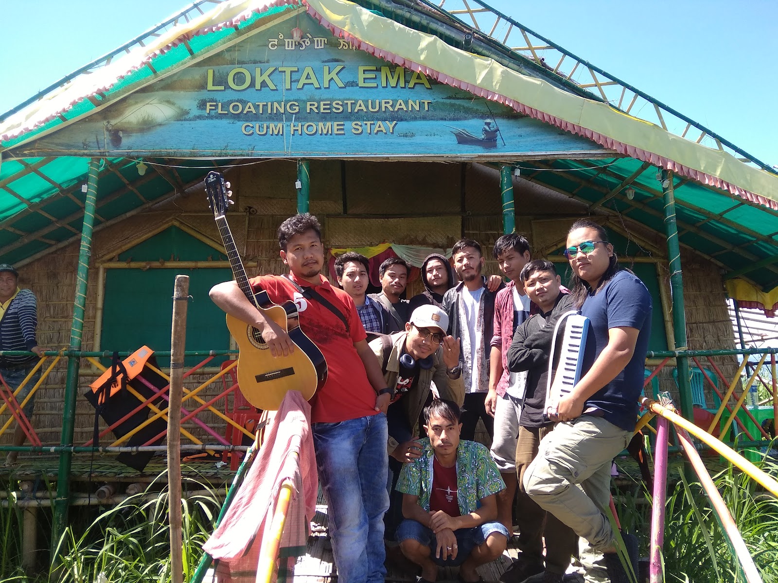 Loktak Lake Floating Restaurant