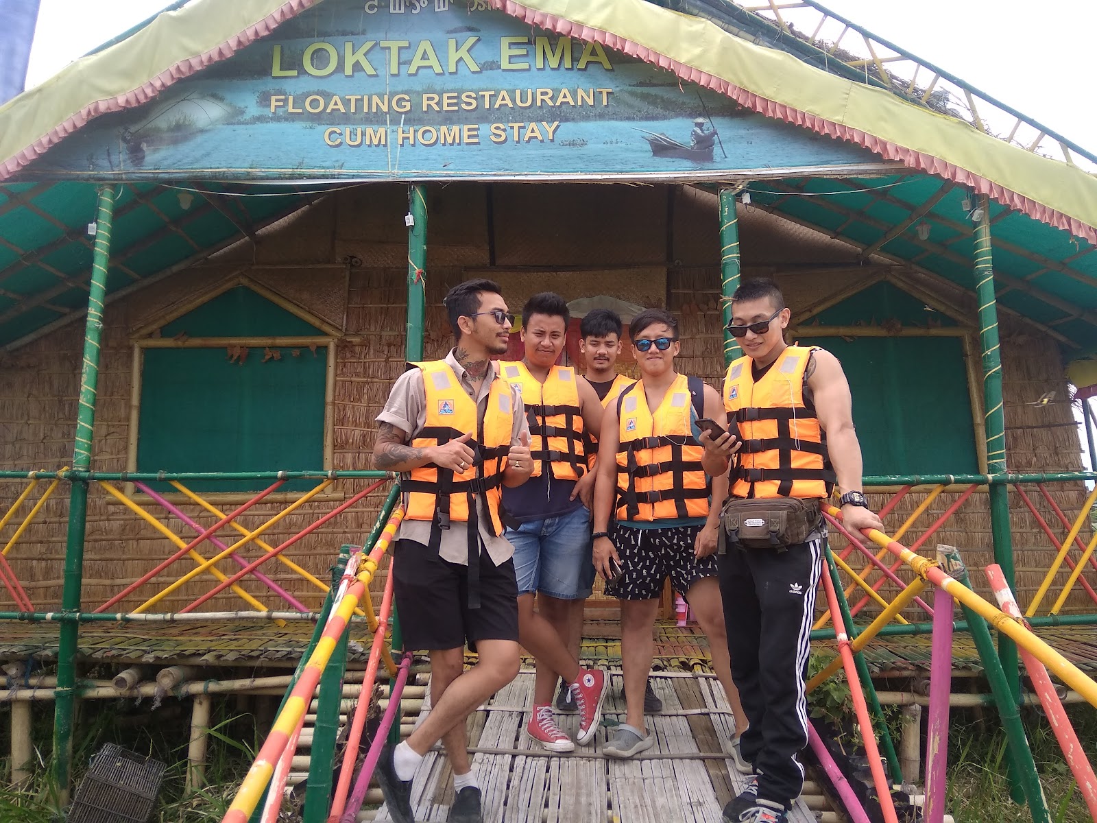 Loktak Lake Floating Restaurant