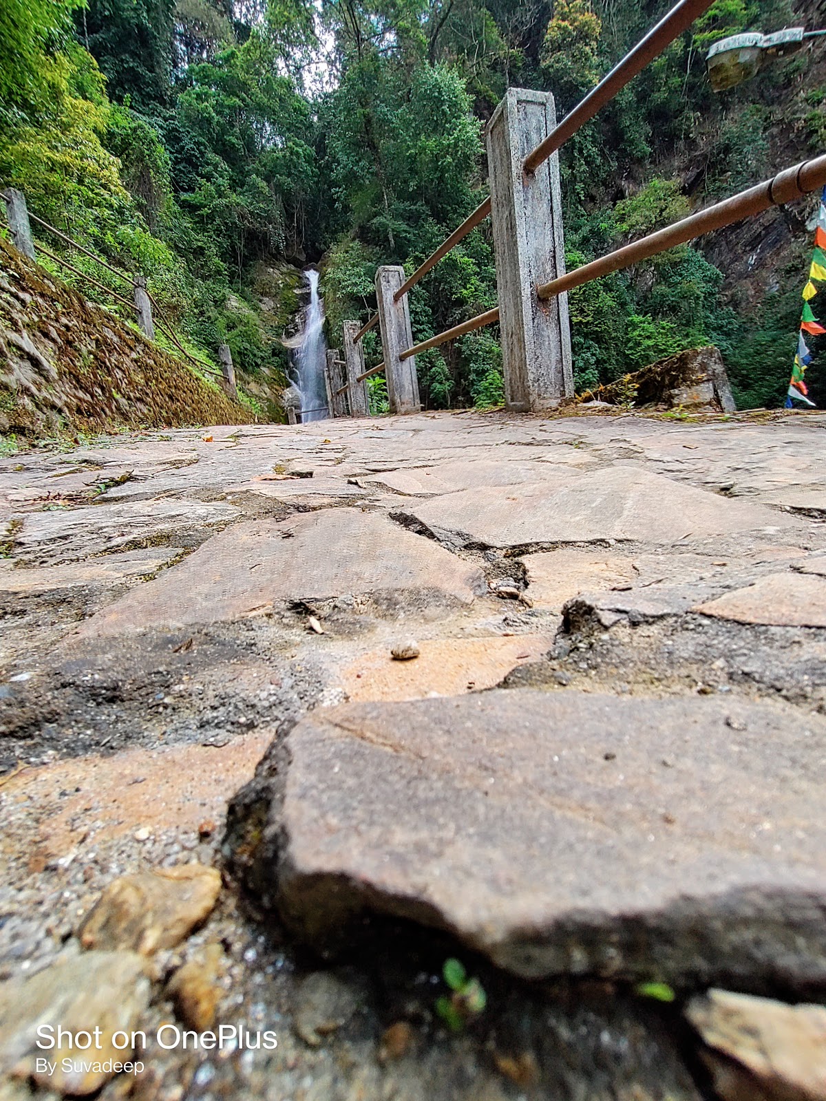 Waterfalls near Lolaygaon