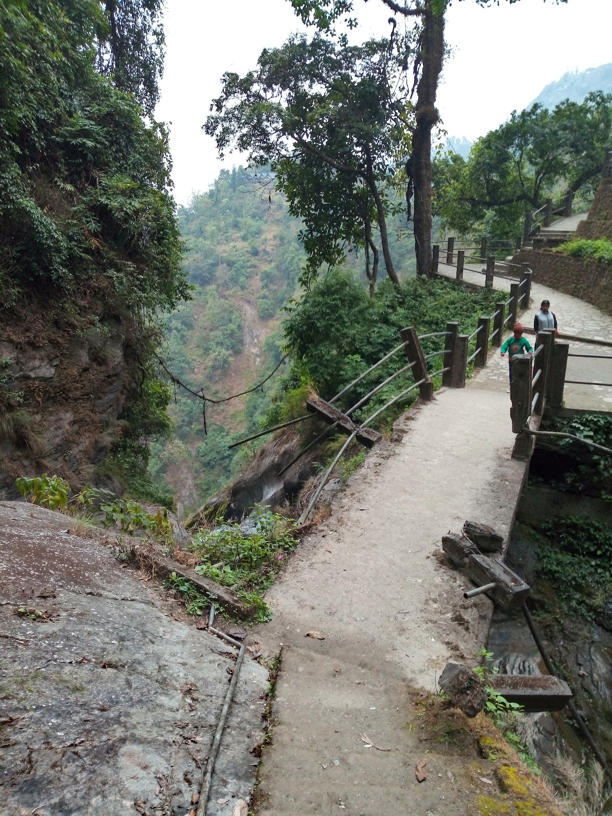 Waterfalls near Lolaygaon