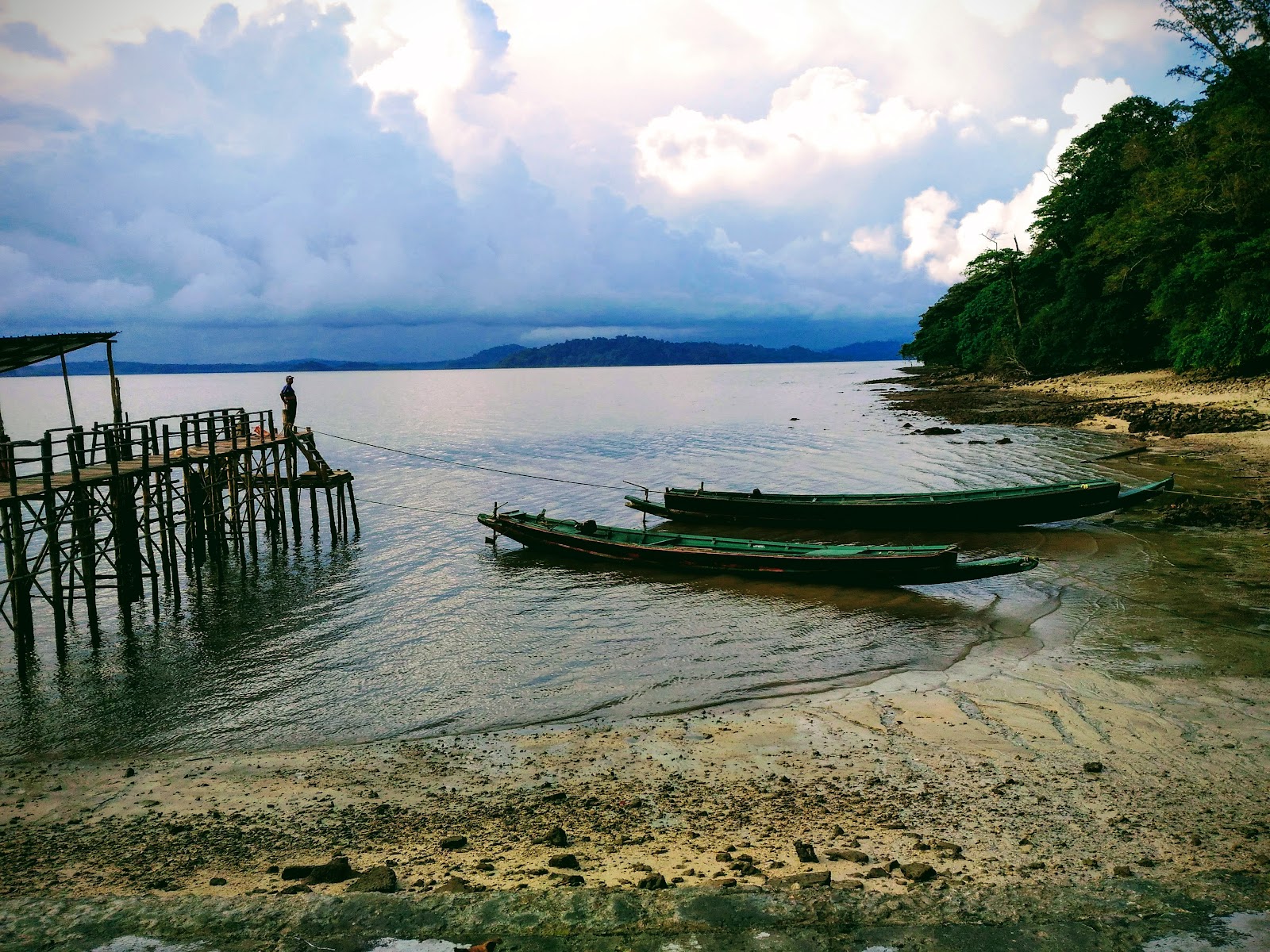 Long Island Jetty and Village
