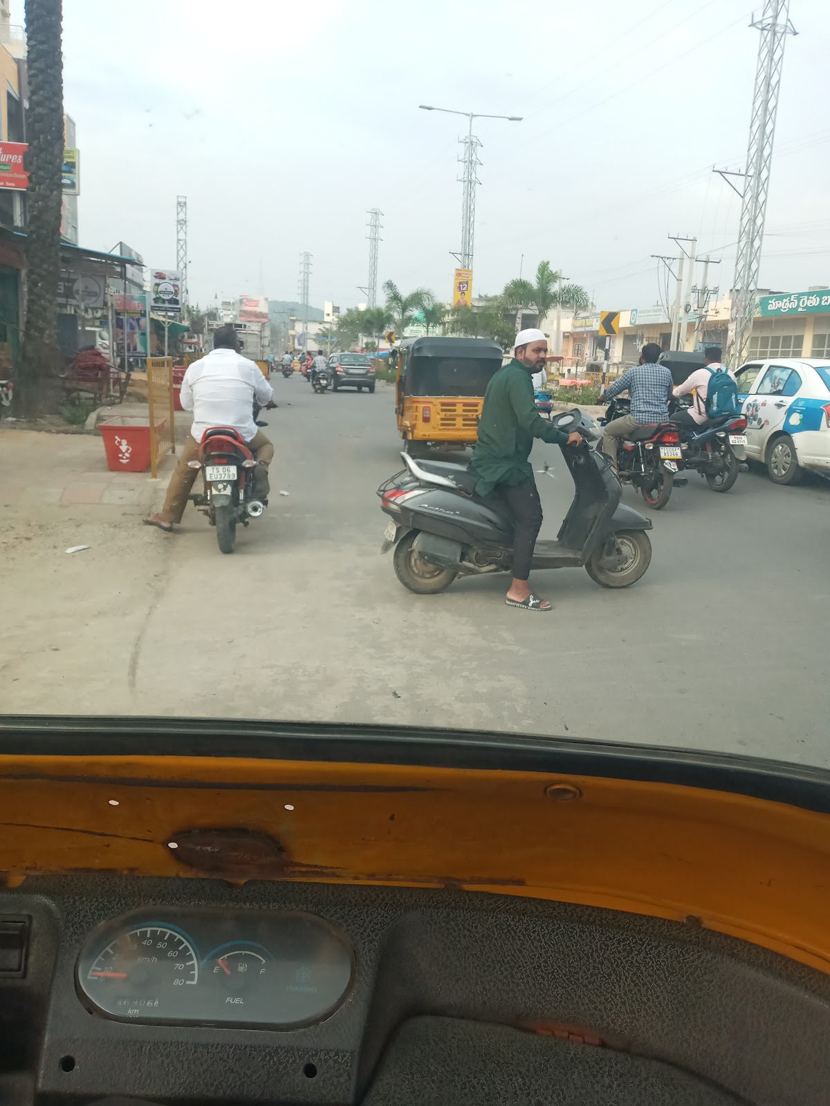 Mahbubnagar Bazaar and Market Streets