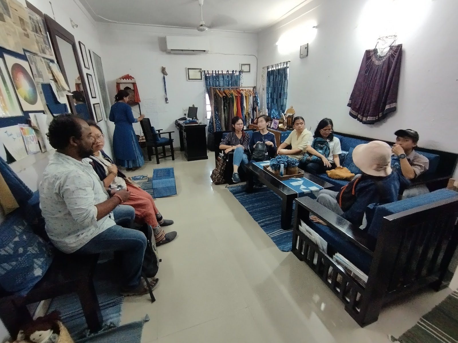 Dupatta Weaving Workshop Village