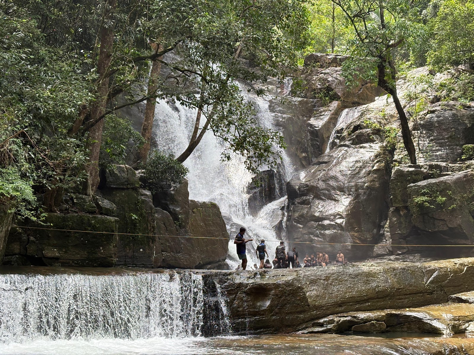 Vazhvanthol Waterfalls, Vithura