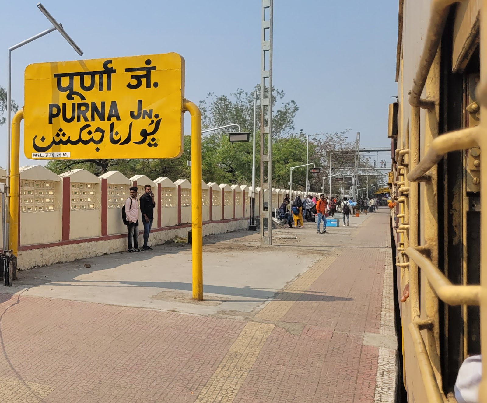 Purna Junction Railway Station