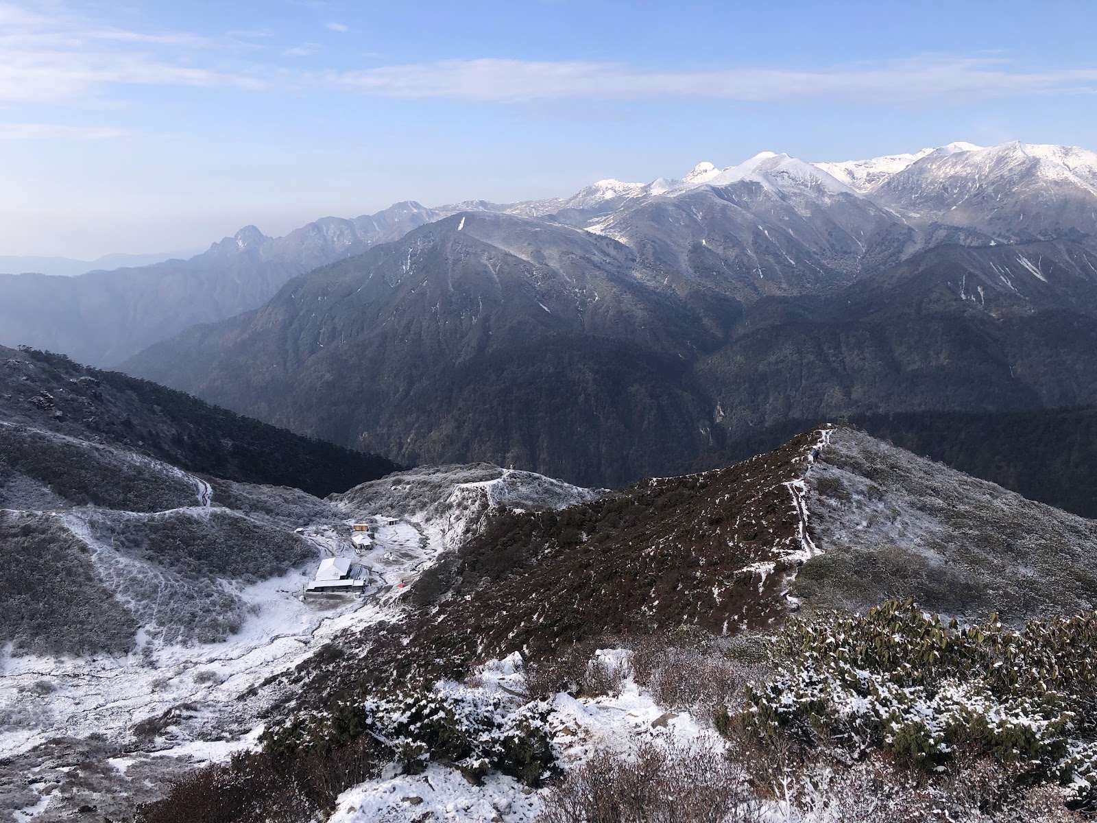 Hiking trails in Rinchenpong