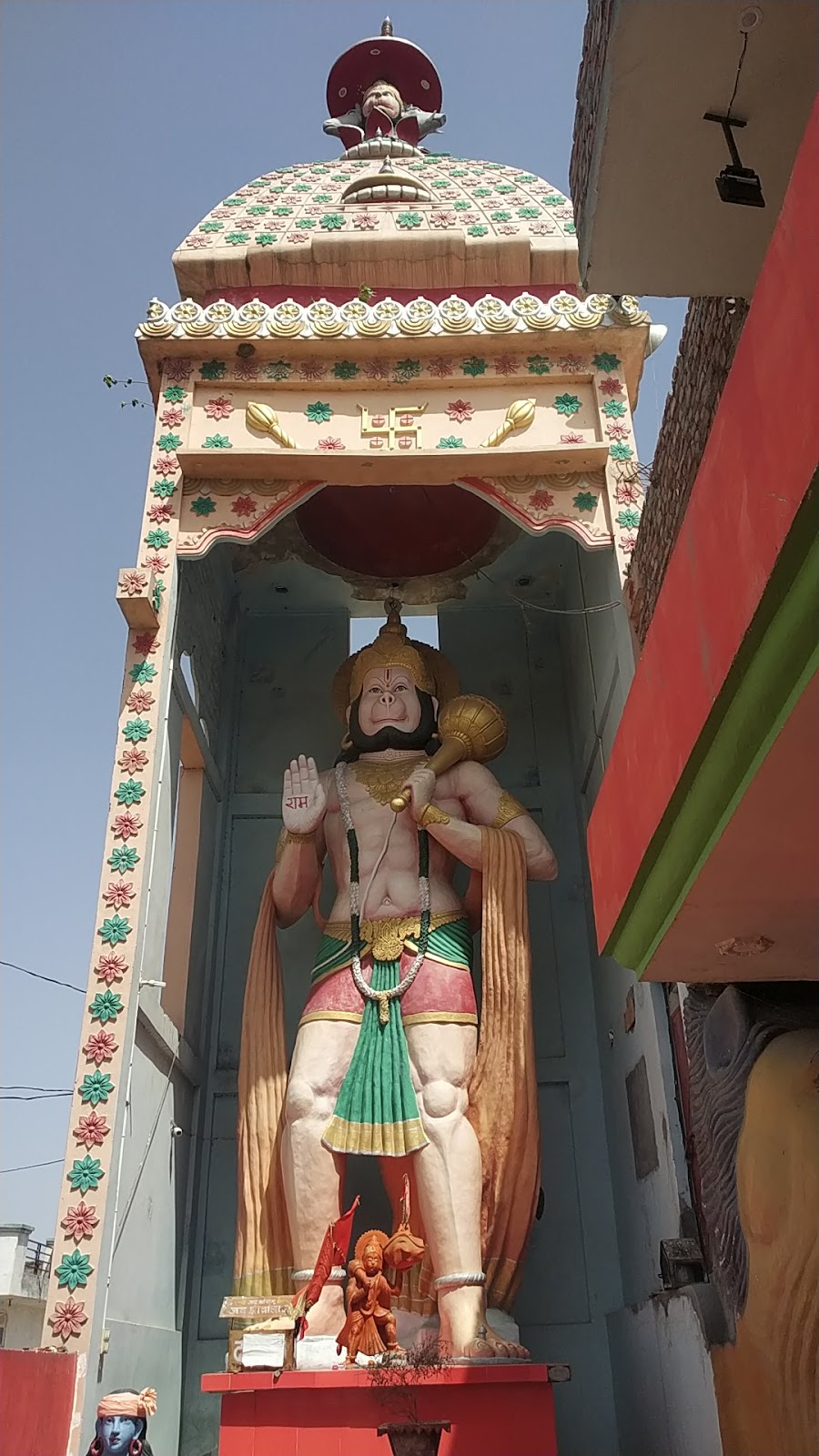 Shri Hanuman Mandir Saha