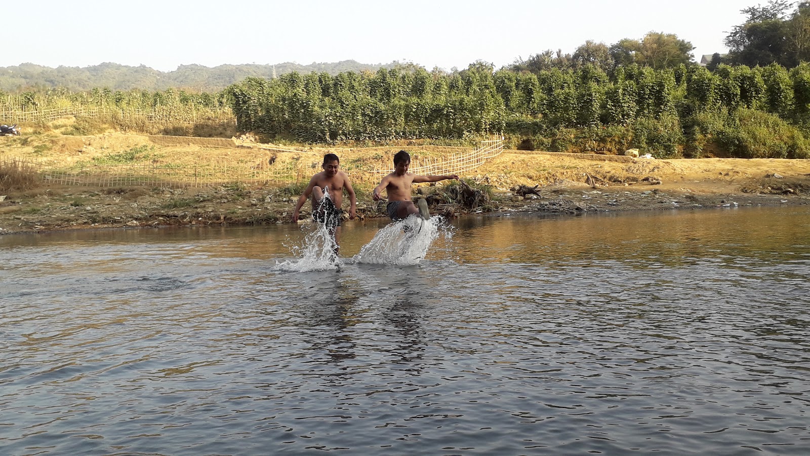 Riverbank Picnic Spot