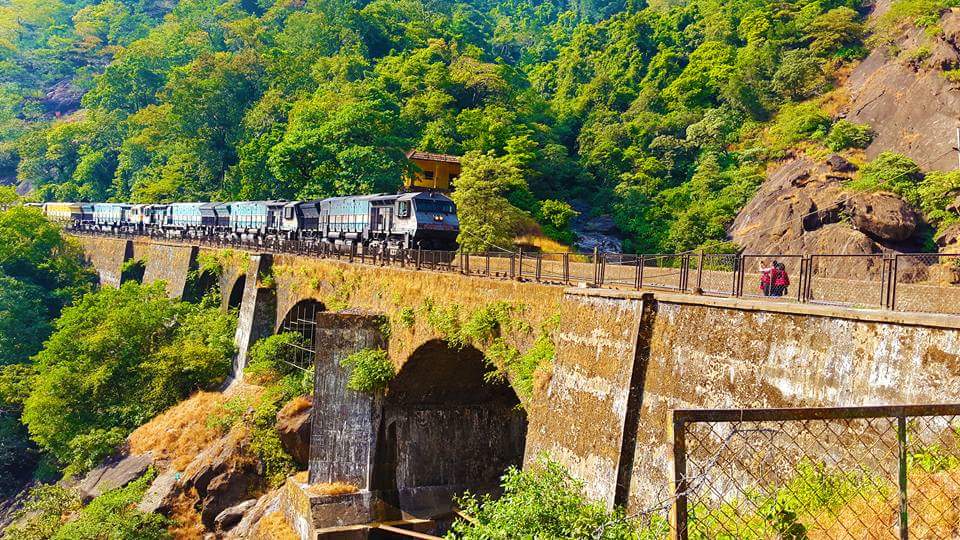 Dudhsagar Railway Bridge Viewpoint