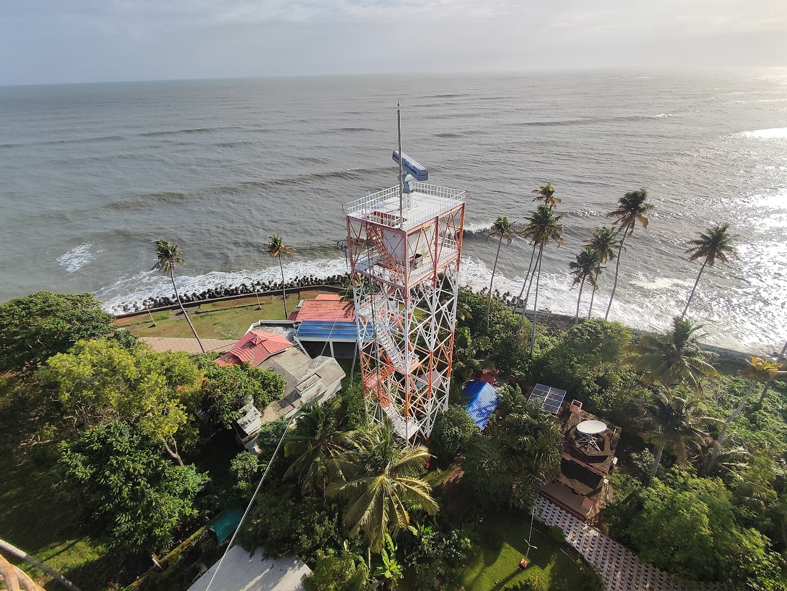 Kollam Beach and Tangasseri Lighthouse