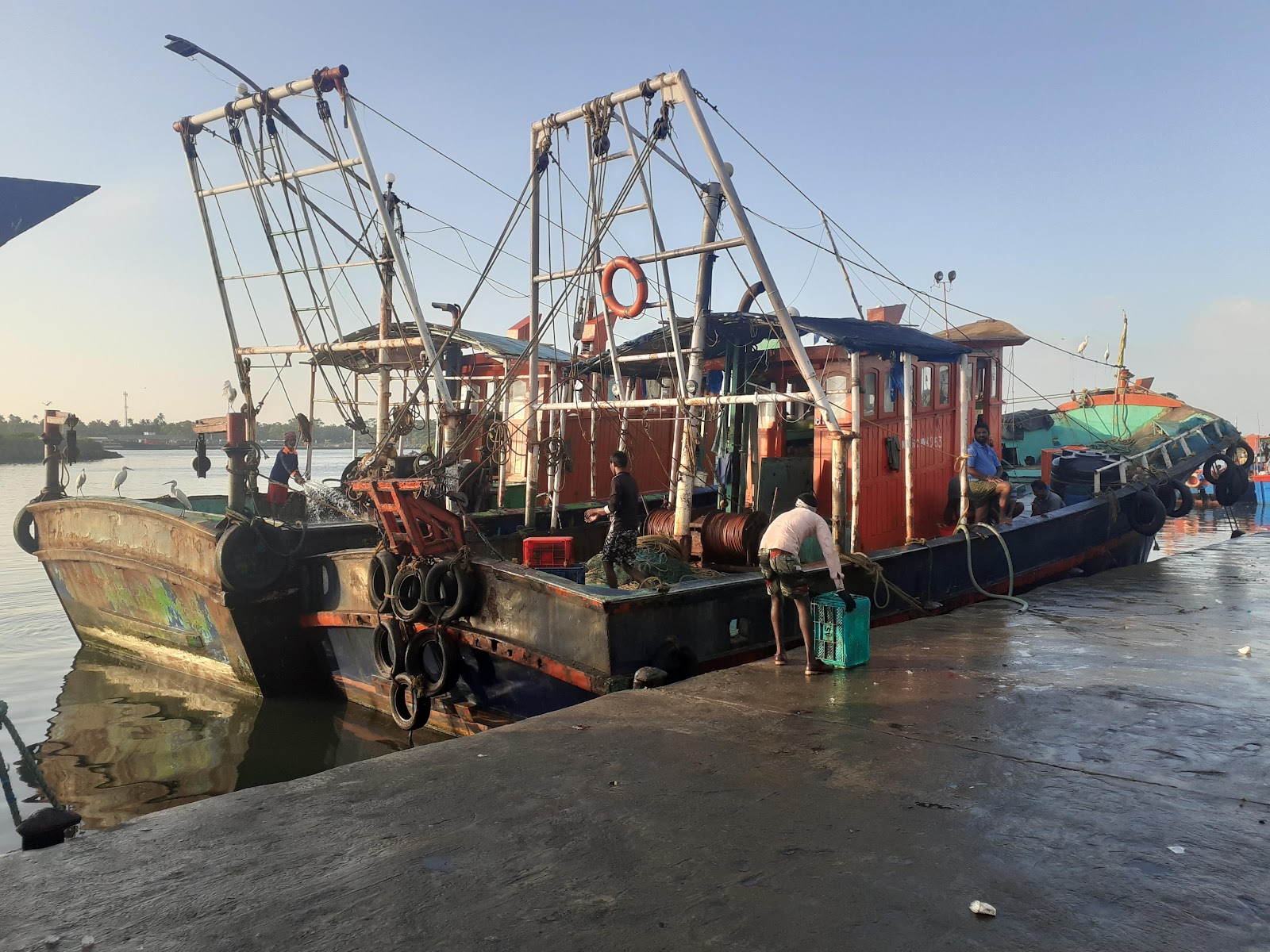 Neendakara Fishing Harbour