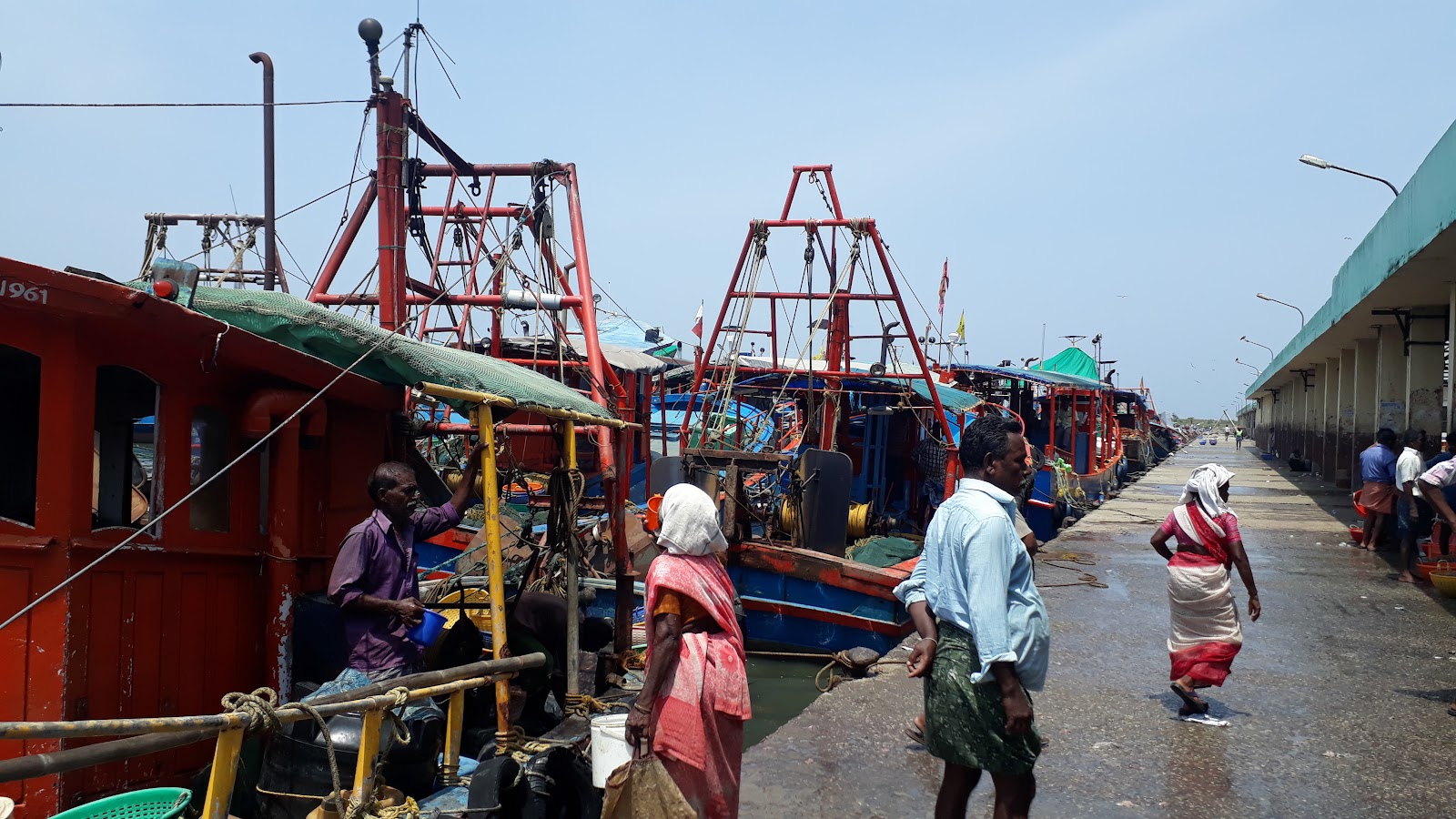 Neendakara Fishing Harbour