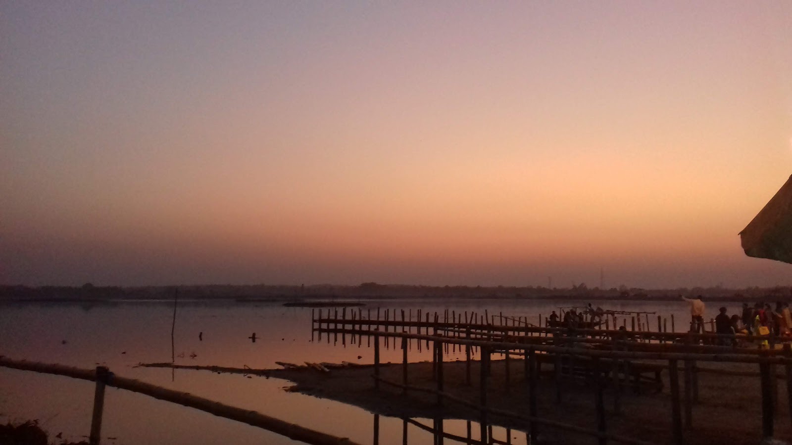 Rudrasagar Lake Shore