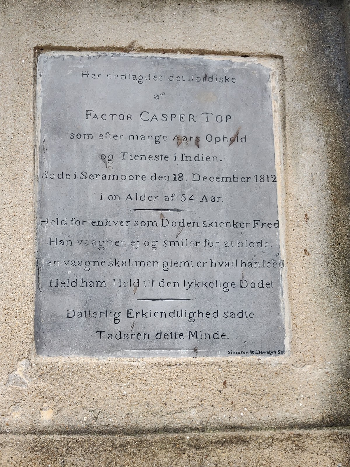 Danish Cemetery Serampore